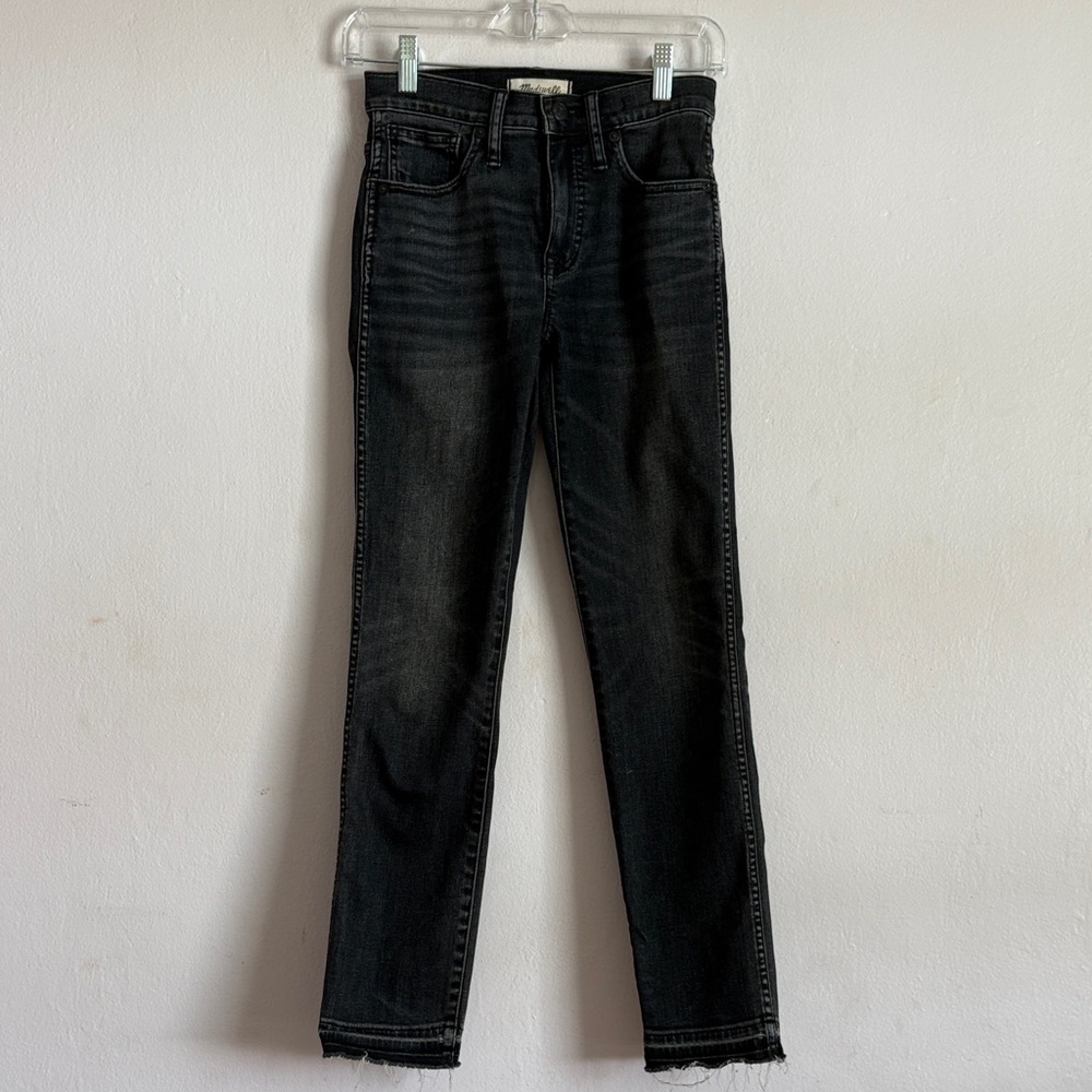 Madewell Women's Dark Gray Skinny Jeans